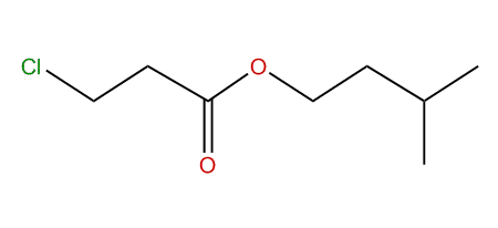 Isopentyl 3-chloropropanoate